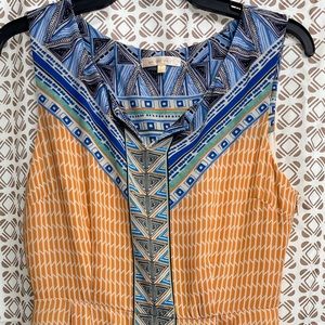 Under Skies geometric print summer dress Women’s Size Small